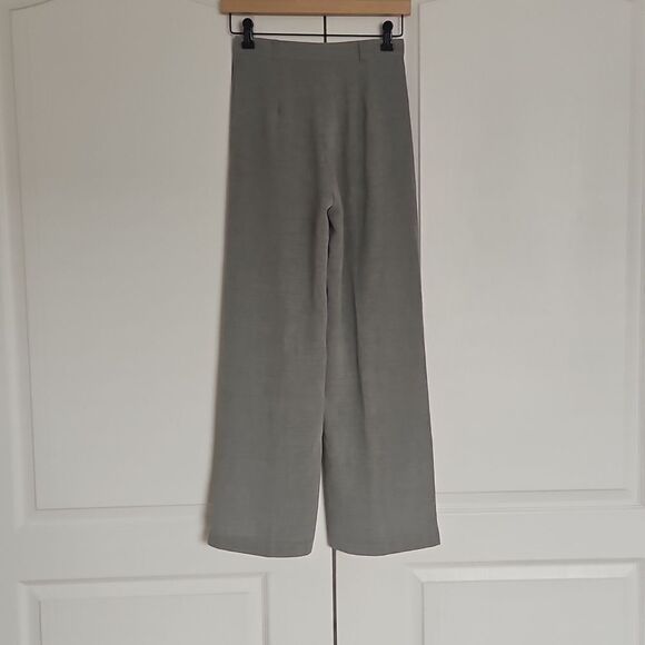Dynamite Slate Gray Wide-Leg Pants - Picture 4 of 16